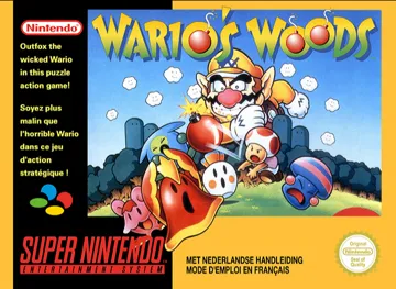 Wario's Woods (Europe) box cover front